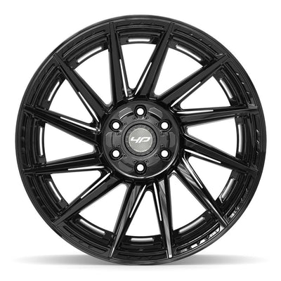 Set of 4 4Play 4P42 22x10 Gloss Black wheel, 6x135/6x139.7, -18mm offset