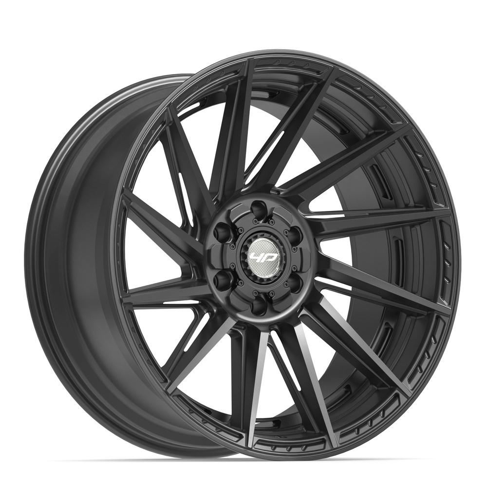 Set of 4 4Play 4P42 22x10 Satin Black wheel, 6x135/6x139.7, -18mm offset