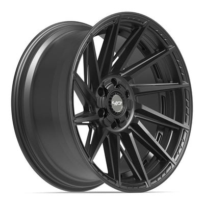 Set of 4 4Play 4P42 22x10 Satin Black wheel, 6x135/6x139.7, -18mm offset