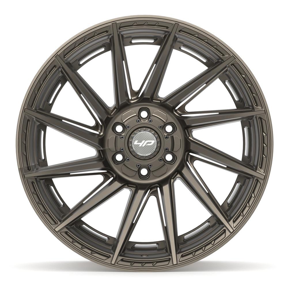 4Play 4P42 22x10 Satin Bronze wheel, 6x135/6x139.7, -18mm offset