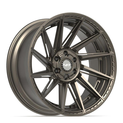 Set of 4 4Play 4P42 22x10 Satin Bronze wheel, 6x135/6x139.7, -18mm offset