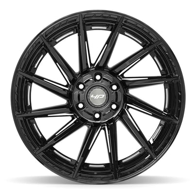 Set of 4 4Play 4P42 22x12 Gloss Black wheel, 6x135/6x139.7, -44mm offset