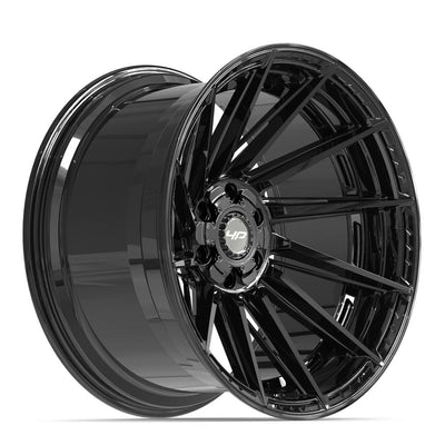 Set of 4 4Play 4P42 22x12 Gloss Black wheel, 6x135/6x139.7, -44mm offset