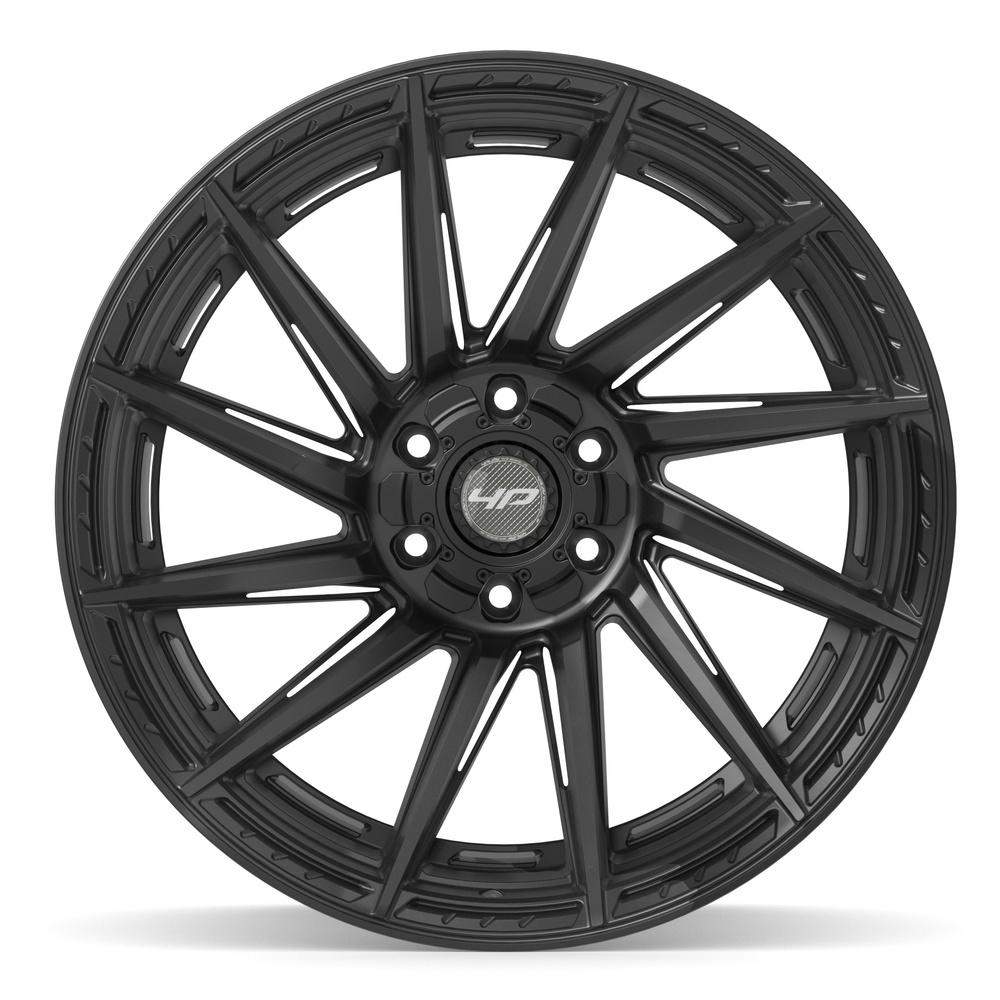 Set of 4 4Play 4P42 22x12 Satin Black wheel, 6x135/6x139.7, -44mm offset