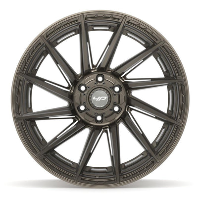 Set of 4 4Play 4P42 22x12 Satin Bronze wheel, 6x135/6x139.7, -44mm offset