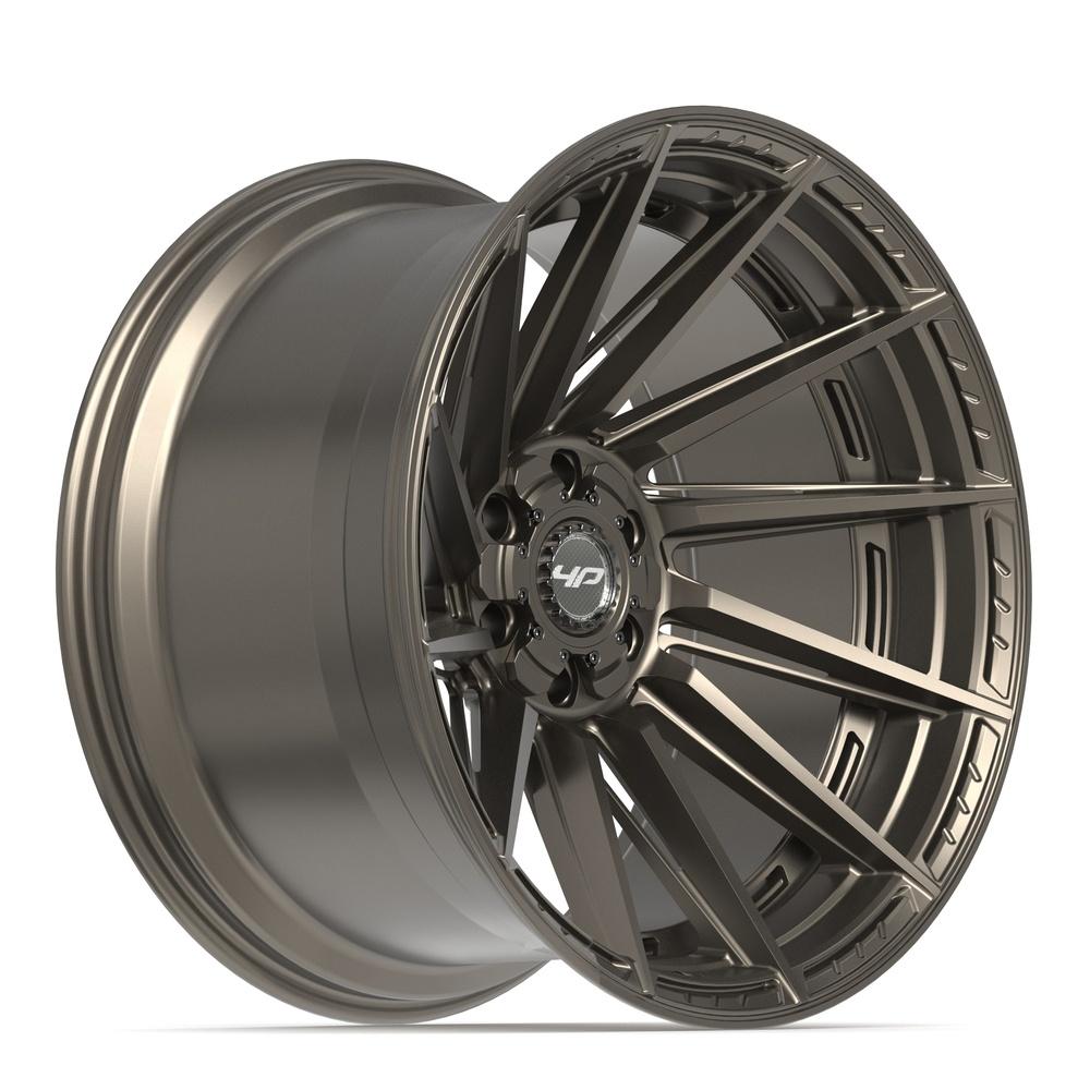 Set of 4 4Play 4P42 22x12 Satin Bronze wheel, 6x135/6x139.7, -44mm offset