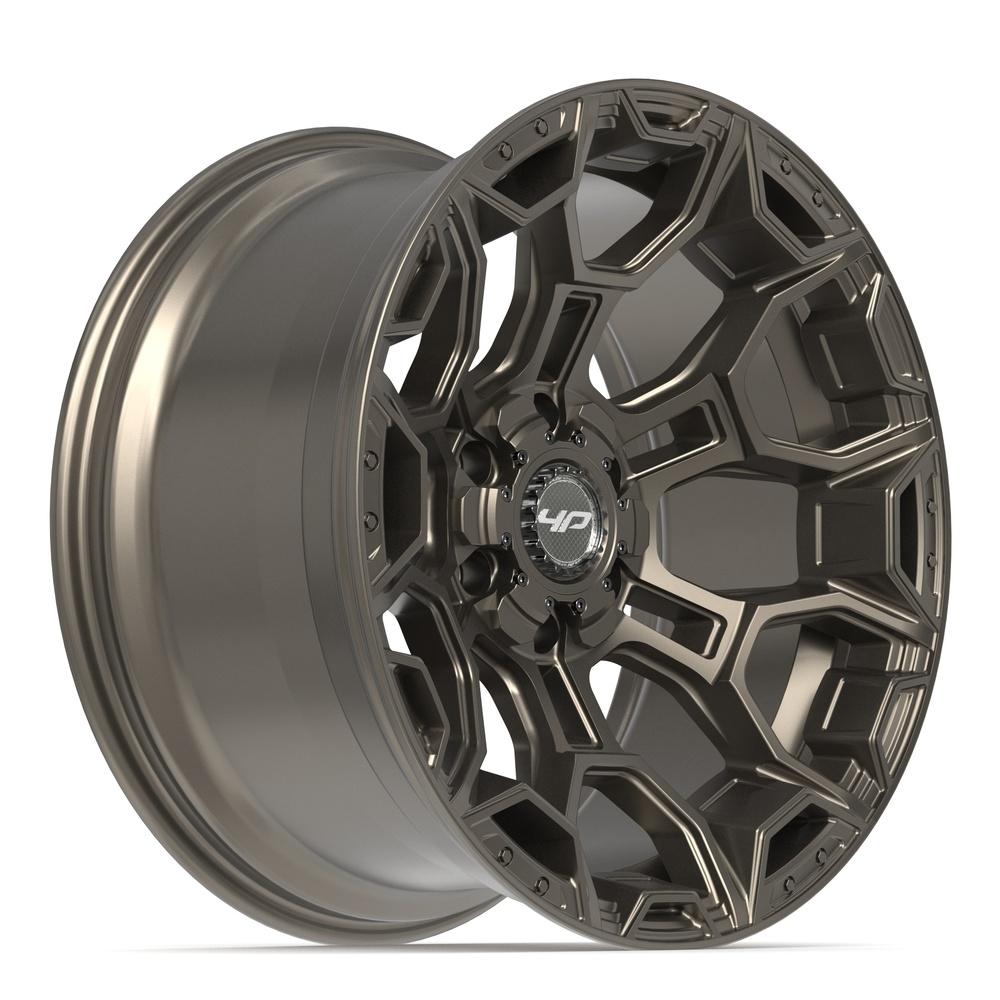 Set of 4 4Play 4P43 20x10 Satin Bronze wheel, 6x135/6x139.7, -18mm offset