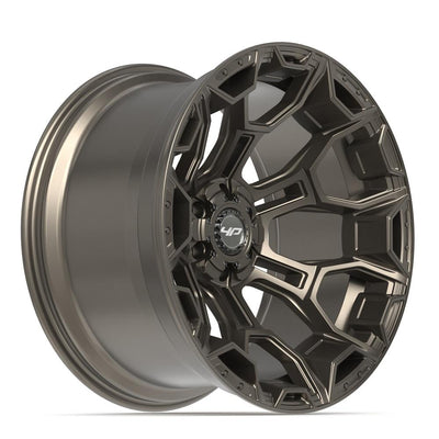 Set of 4 4Play 4P43 22x12 Satin Bronze wheel, 6x135/6x139.7, -44mm offset