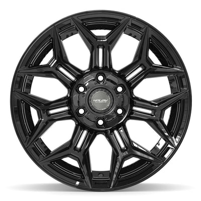 Set of 4 4Play 4P44 20x10 Gloss Black wheel, 6x135/6x139.7, -18mm offset