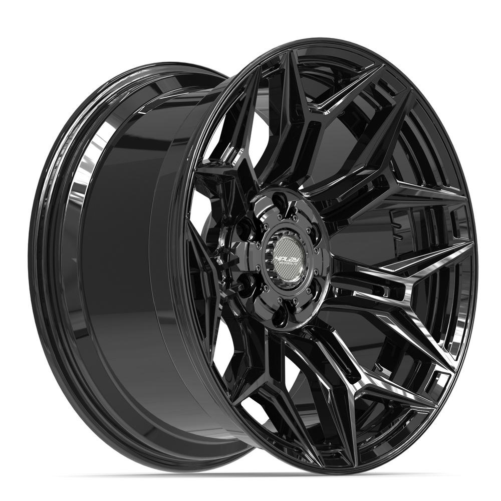 Set of 4 4Play 4P44 20x10 Gloss Black wheel, 6x135/6x139.7, -18mm offset