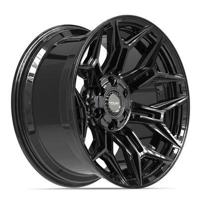 Set of 4 4Play 4P44 20x10 Gloss Black wheel, 6x135/6x139.7, -18mm offset