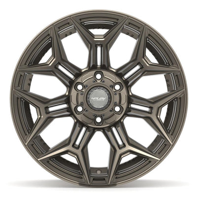 Set of 4 4Play 4P44 20x10 Satin Bronze wheel, 6x135/6x139.7, -18mm offset