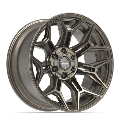 Set of 4 4Play 4P44 20x10 Satin Bronze wheel, 6x135/6x139.7, -18mm offset