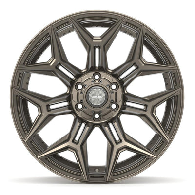 Set of 4 4Play 4P44 22x10 Satin Bronze wheel, 6x135/6x139.7, -18mm offset
