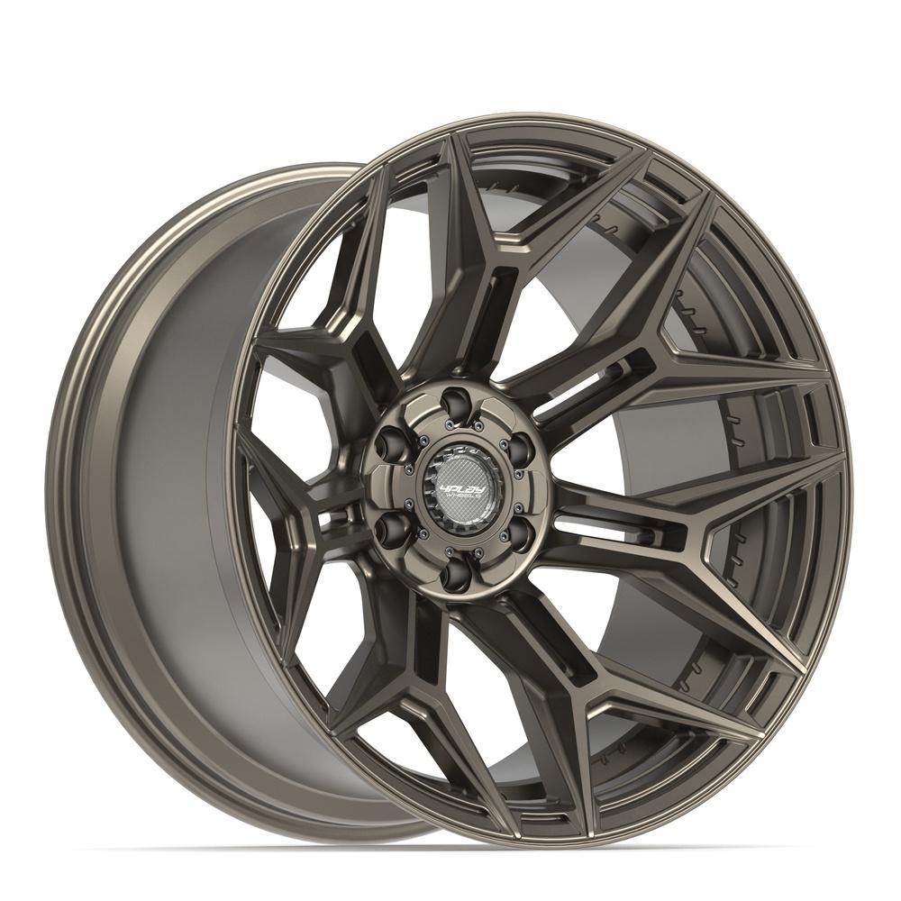 Set of 4 4Play 4P44 22x12 Satin Bronze wheel, 6x135/6x139.7, -44mm offset