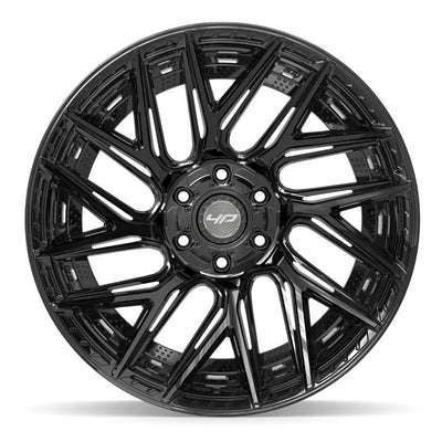 Set of 4 4Play 4P45 22x10 Gloss Black wheel, 6x135/6x139.7, -18mm offset