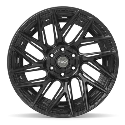Set of 4 4Play 4P45 22x10 Satin Black wheel, 6x135/6x139.7, -18mm offset