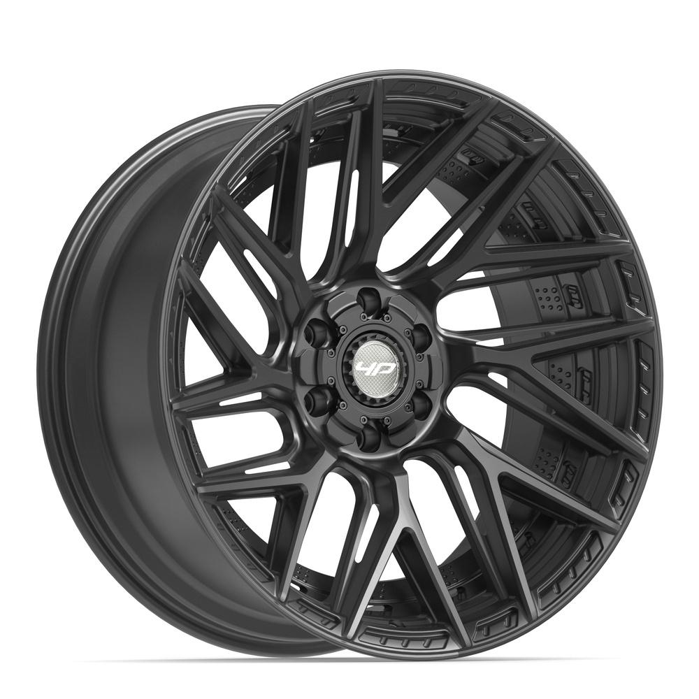 Set of 4 4Play 4P45 22x10 Satin Black wheel, 6x135/6x139.7, -18mm offset