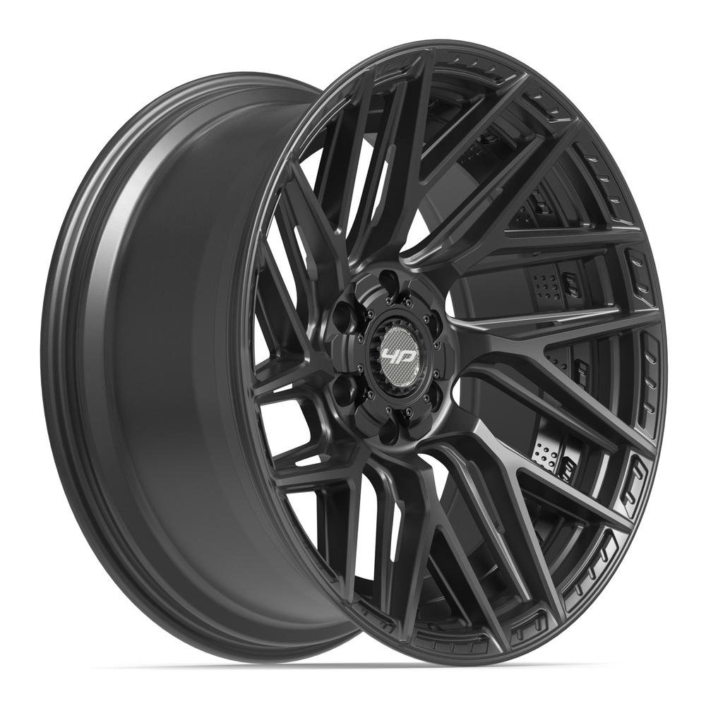 Set of 4 4Play 4P45 22x10 Satin Black wheel, 6x135/6x139.7, -18mm offset