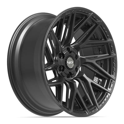 Set of 4 4Play 4P45 22x10 Satin Black wheel, 6x135/6x139.7, -18mm offset