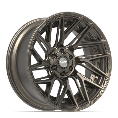 Set of 4 4Play 4P45 22x10 Satin Bronze wheel, 6x135/6x139.7, -18mm offset