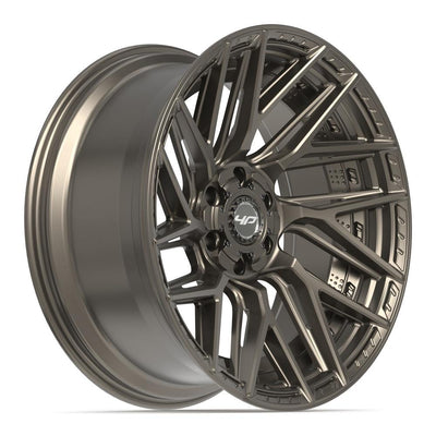 Set of 4 4Play 4P45 22x10 Satin Bronze wheel, 6x135/6x139.7, -18mm offset