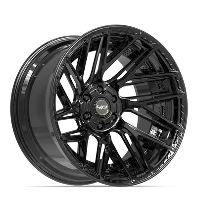 Set of 4 4Play 4P45 22x12 Gloss Black wheel, 6x135/6x139.7, -44mm offset