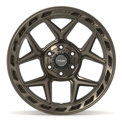 Set of 4 4Play 4P55 20x10 Satin Bronze wheel, 6x135/6x139.7, -18mm offset