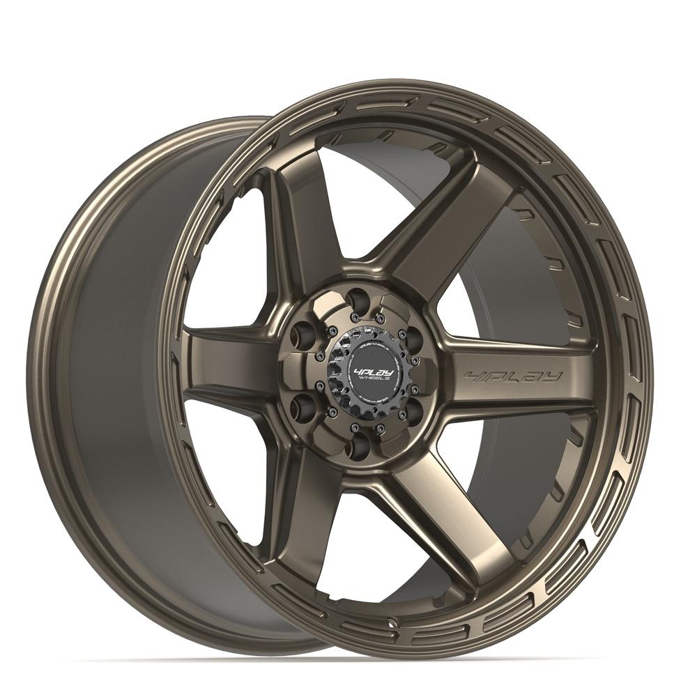 4Play 4P63 20x10 Satin Bronze wheel, 6x135/6x139.7, -18mm offset
