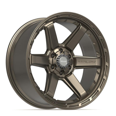 4Play 4P63 22x10 Satin Bronze wheel, 6x135/6x139.7, -18mm offset