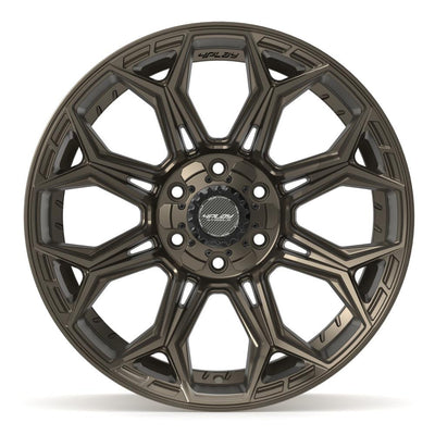Set of 4 4Play 4P83 20x10 Satin Bronze wheel, 6x135/6x139.7, -18mm offset