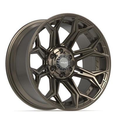 Set of 4 4Play 4P83 20x10 Satin Bronze wheel, 6x135/6x139.7, -18mm offset