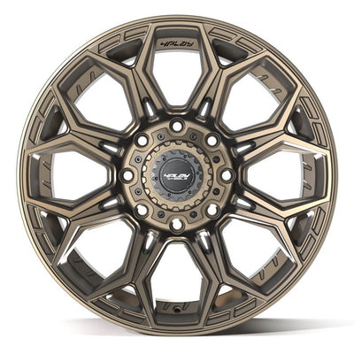 4Play 4P83 20x10 Satin Bronze wheel, 8x170, -18mm offset
