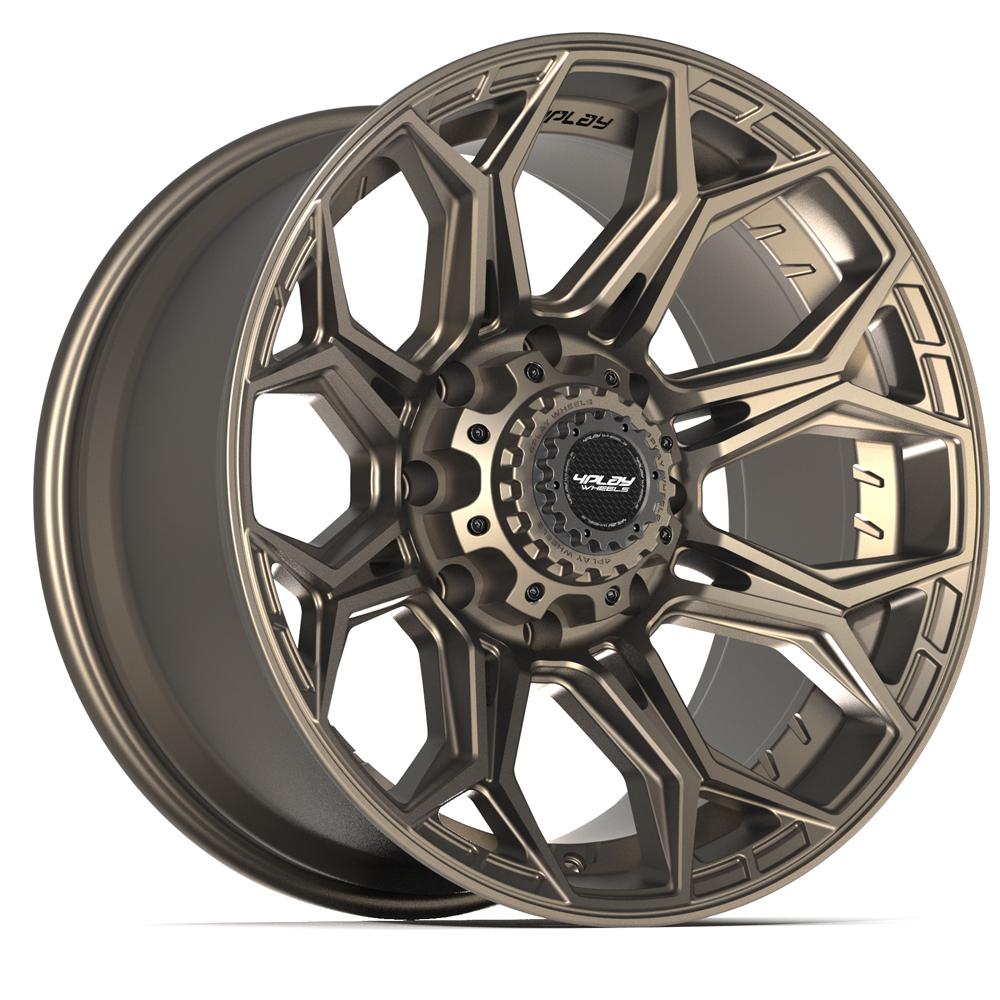 4Play 4P83 20x10 Satin Bronze wheel, 8x170, -18mm offset