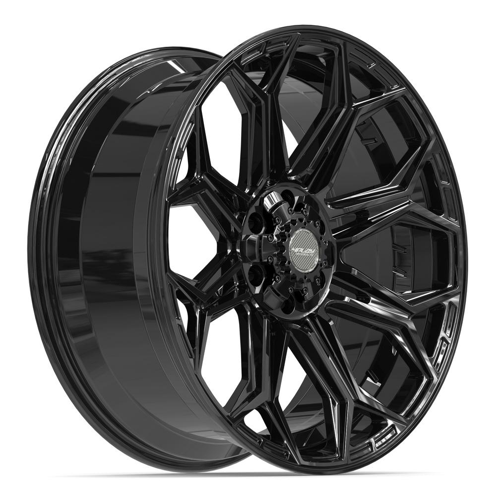 Set of 4 4Play 4P83 22x9 Gloss Black wheel, 6x135/6x139.7, +12mm offset