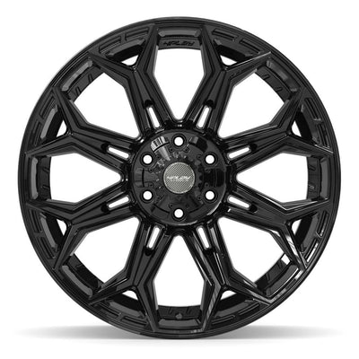 4Play 4P83 22x10 Gloss Black wheel, 6x135/6x139.7, -18mm offset