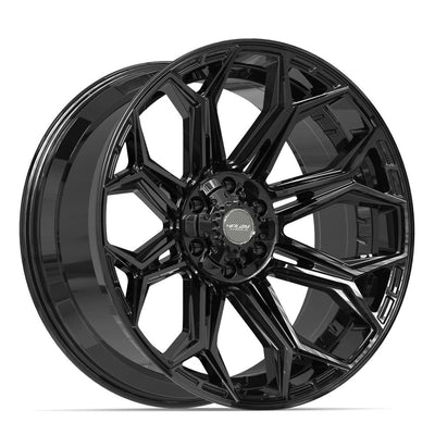 4Play 4P83 22x10 Gloss Black wheel, 6x135/6x139.7, -18mm offset