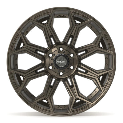 4Play 4P83 22x10 Satin Bronze wheel, 6x135/6x139.7, -18mm offset