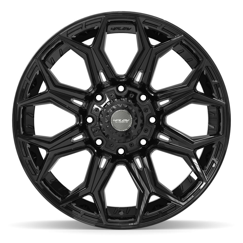 4Play 4P83 22x10 Gloss Black wheel, 8x180, -18mm offset