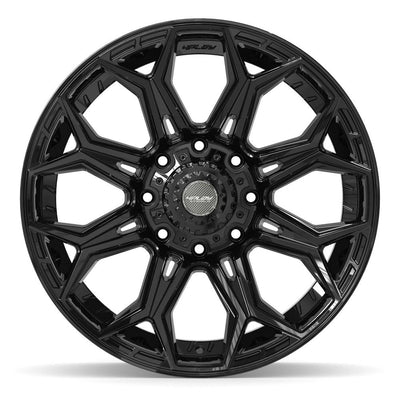 4Play 4P83 22x10 Gloss Black wheel, 8x180, -18mm offset
