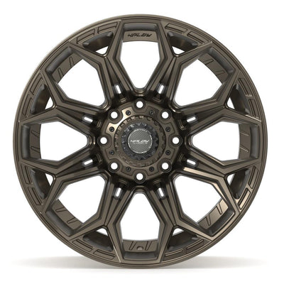 Set of 4 4Play 4P83 22x12 Satin Bronze wheel, 8x170, -44mm offset