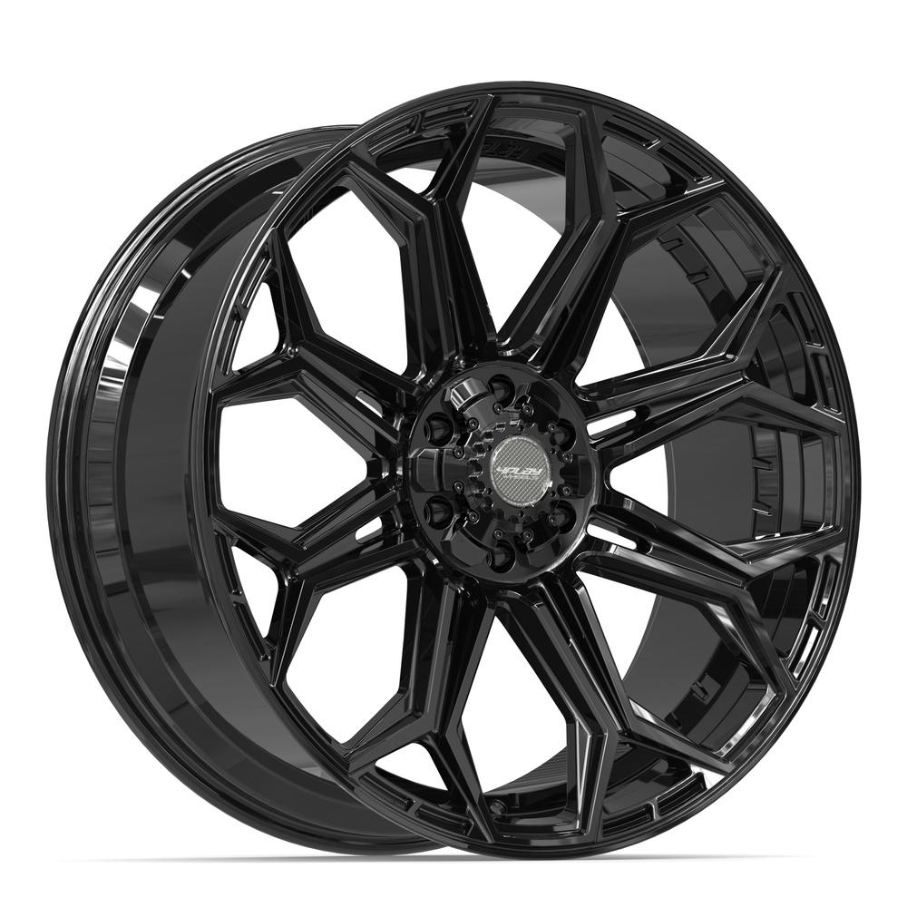 Set of 4 4Play 4P83 24x10 Gloss Black wheel, 6x135/6x139.7, +18mm offset