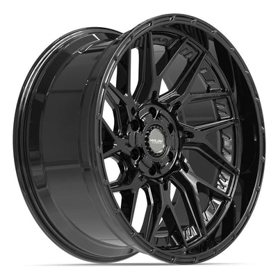 4Play 4PL28 22x10 Gloss Black wheel, 6x135/6x139.7, -18mm offset