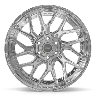 Set of 4 4Play 4PL28 22x12 Chrome wheel, 6x135/6x139.7, -44mm offset
