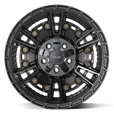 4Play 4PS01 17x9 Satin Black wheel, 5x127/5x139.7, -6mm offset