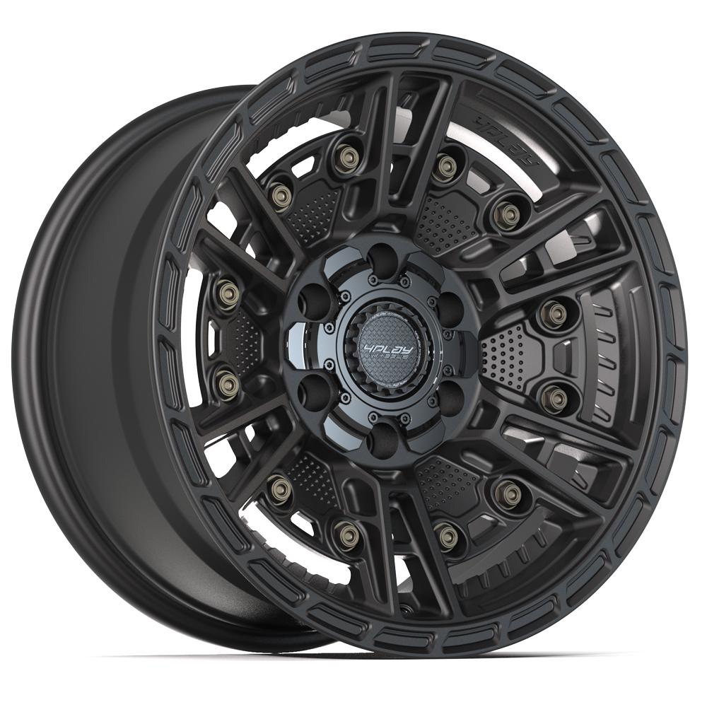 4Play 4PS01 17x9 Satin Black wheel, 6x135/6x139.7, -6mm offset