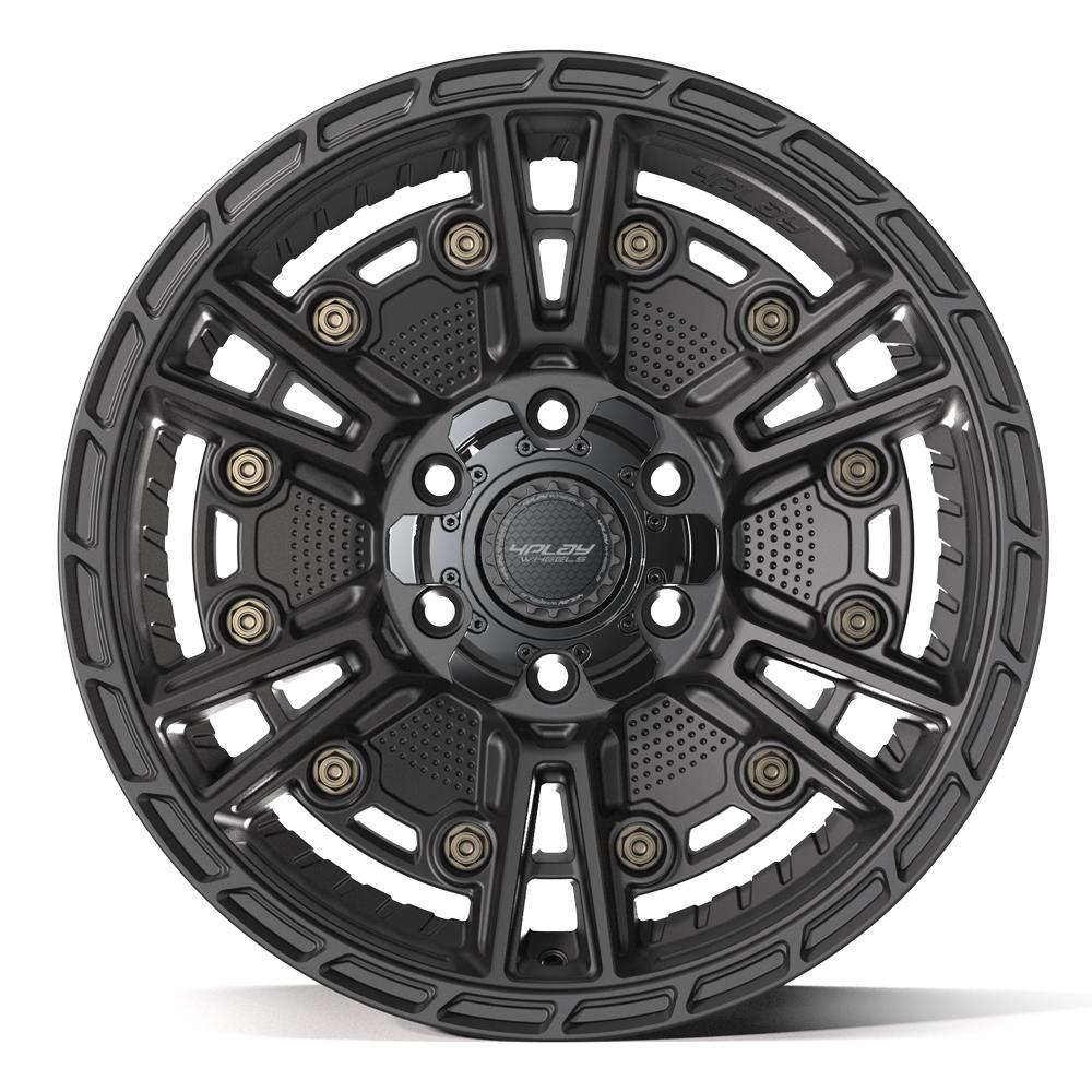 4Play 4PS01 18x9 Satin Black wheel, 6x135/6x139.7, -6mm offset