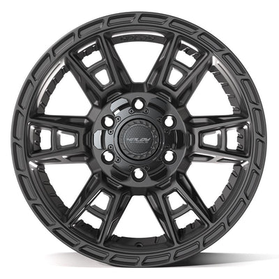 Set of 4 4Play 4PS20 17x9 Satin Black wheel, 6x135/6x139.7, +18mm offset