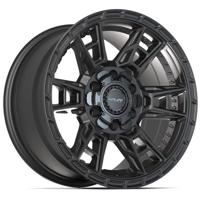 4Play 4PS20 17x9 Satin Black wheel, 6x135/6x139.7, 18mm offset