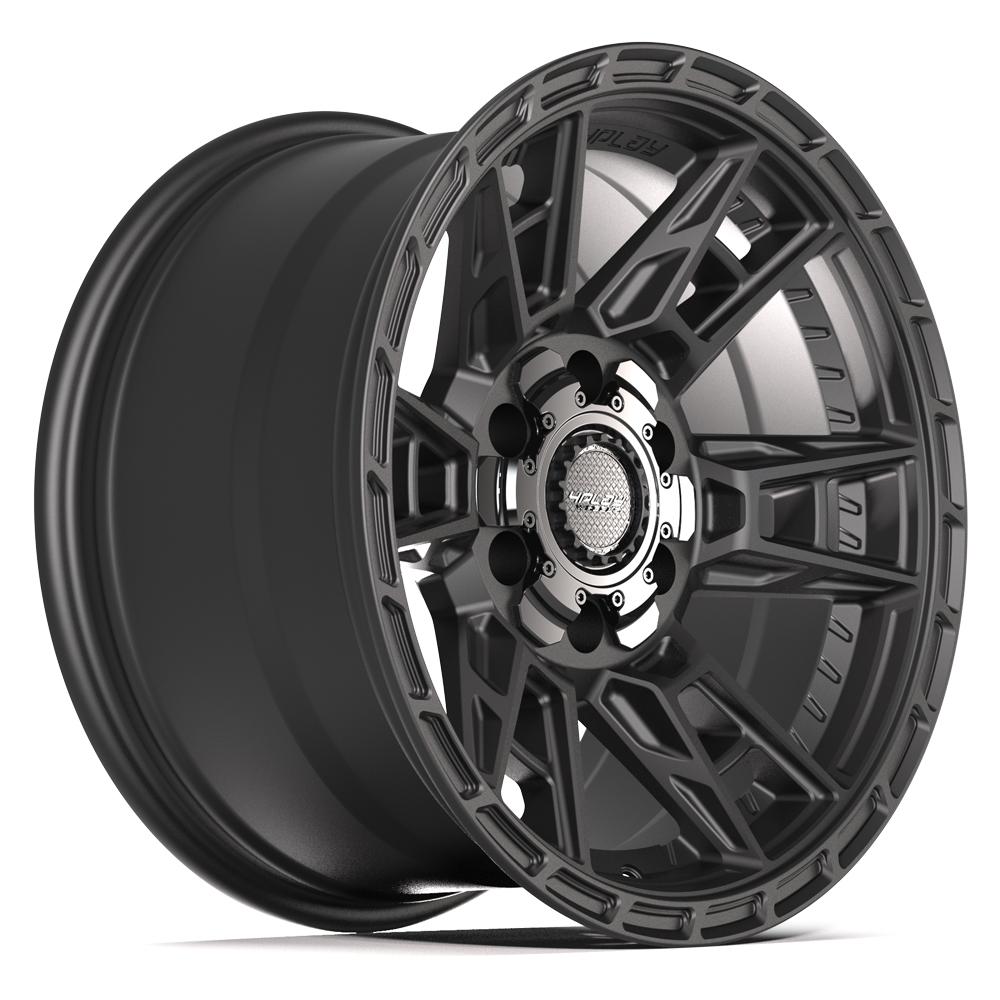 4Play 4PS20 17x9 Satin Black wheel, 6x135/6x139.7, -6mm offset